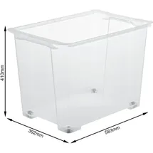 Rotho Aufbewahrungsbox 39,2 x 41 x 58,3 cm weiß