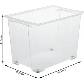 Rotho Aufbewahrungsbox 39,2 x 41 x 58,3 cm weiß