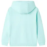 vidaXL Kinder-Kapuzenpullover Hellblau 104