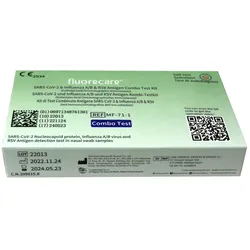 fluorecare® Corona-, Influenza- & RSV-Test