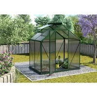 Vitavia Gewächshaus Triton 2500 Smaragd 2,6 m2 inkl. Fundament