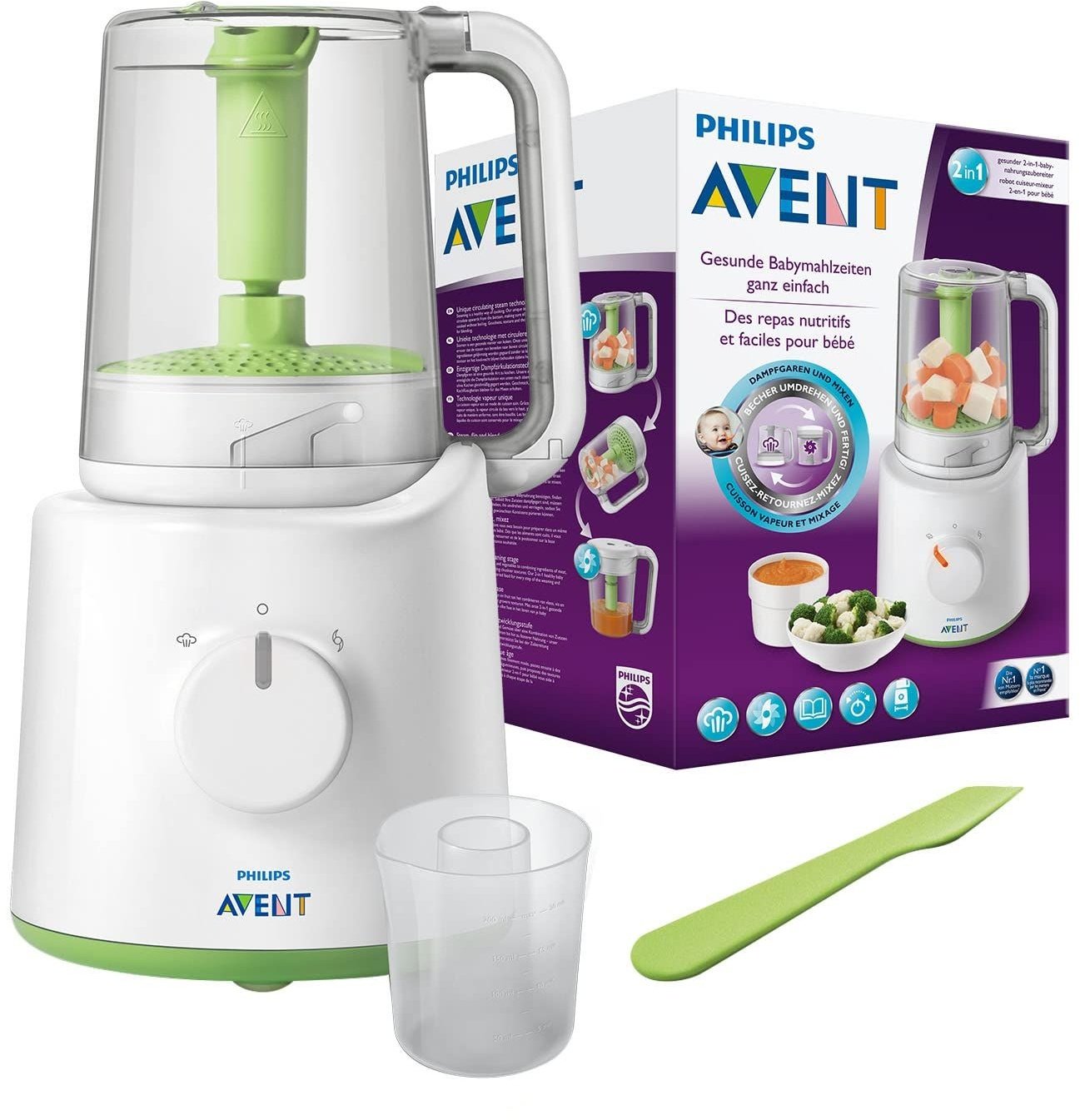 Philips Avent Gesunder 2-in-1-Babynahrungszubereiter 1 St