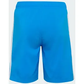 adidas 3-Streifen Kids Badeshorts Blau/Weiß 116