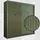 bettso Schiebetürenschrank TIARA 203 x 216 x 62 cm Grün