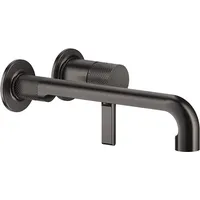 GESSI Inciso- Unterputz-Einhebelmischer, 264-234mm - Metall Schwarz gebürstet