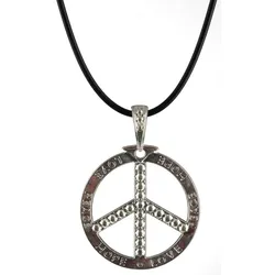 Peace Zeichen Halskette