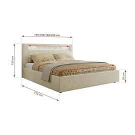 MKS Gold 5 Classic 180 x 200 cm Creme