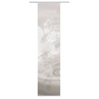 Vision S Schiebevorhang Digitaldruck Bambus-Optik "Toupillon" 260 x 60 cm Taupe
