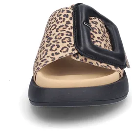 Gabor Damen Pantoletten, Frauen Slipper,Best Fitting,Freizeitschuhe,Schlupfschuhe,schluepfschuhe,Slides,Slip-ons,Natur/schwarz,41 EU - Braun 41