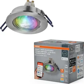 Osram Smart Matter LED Spot GU10 RGBW Satin-Nickel