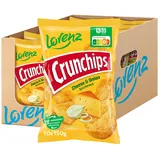 Lorenz Crunchips Cheese&Onion 10 x 150g (1500g)