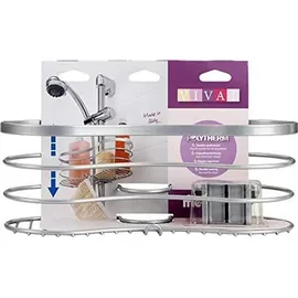 Metaltex Viva Dusche Rack 11X29X12 Cm Silber