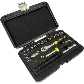 C.K Tools T4660 Steckschlüssel Bit Einsatz Set metrisch 1/4" 36teilig