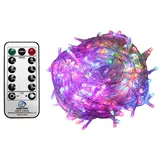 Gartenpirat LED Lichterkette 76 m Multicolor Transparent
