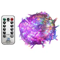 Gartenpirat LED Lichterkette 76 m Multicolor Transparent