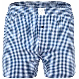 MG-1 Herren Web-Boxer, 6er Pack - Classic Boxer-Shorts, gemustert, Spar-Pack Rot/Schwarz/Blau 2XL
