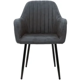 ML-Design 6er Set Stühle Esszimmerstühle Wohnzimmerstühle Küchenstuhl Polsterstuhl Samt