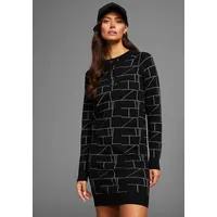 LAURA SCOTT Strickkleid Schwarz 44
