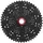 SunRace Mx80 Kassette Schwarz/Rot 11s