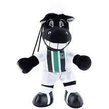 Borussia Mönchengladbach Plüsch “Jünter” 20cm | Offizieller Fanartikel Fohlenshop | Maskottchen Kuscheltier | Auto & Fenster Deko für Fans