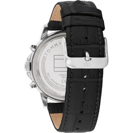 Tommy Hilfiger 1710605 Steward Open Heart Herrenuhr, Datum, Lederarmband