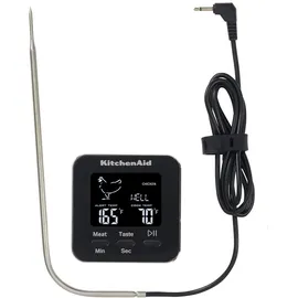 KitchenAid Bratenthermometer 250 °C schwarz
