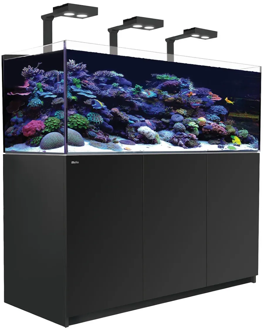 Red Sea REEFER Deluxe XL 525 Complete Meerwasser-Aquarium mit Unterschrank schwarz