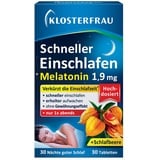 Klosterfrau Schneller Einschlafen Melatonin 1,9 mg