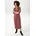 Midikleid Rot 44