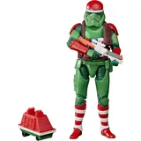Star Wars The Black Series Stormtrooper der Ersten Ordnung (Festtagsedition) und Maus-Droide, 15 cm Festtags-Figuren