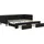 vidaXL Tagesbett 90 x 190 cm Schwarz