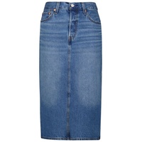 Levis Levi's Damen Side Slit Skirt' - Blau - 36