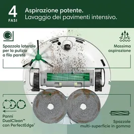 IROBOT Roomba Plus 505 Combo + AutoWash Dock Weiß