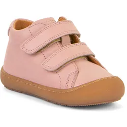 Klettschuh FRODDO "OLLIE S", Kinder, Gr. 21, rosa, Glattleder, unifarben, sportlich, Schuhe, Barfußschuh, Babyschuh für Laufanfänger
