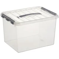 SUNWARE Aufbewahrungsbox Q-Line 40 x 30 x 26 cm 1-tlg. transparent