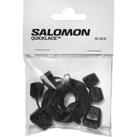 Salomon Quicklace Kit Schnürsenkel Schwarz