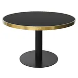 Casa Padrino Ø 120 cm schwarz/gold