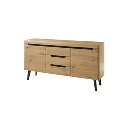 Sideboard  Tineo , holzfarben , Maße (cm): B: 160 H: 83 T: 40