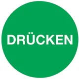 schilderfabrikation moedel gmbh Türaufkleber Ø 50 mm Folie selbstklebend