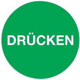 schilderfabrikation moedel gmbh Türaufkleber Ø 50 mm Folie selbstklebend