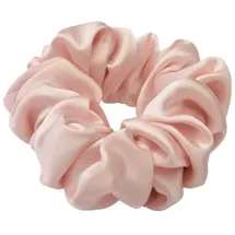 Lenoites Mulberry Silk Scrunchie Pearly Pink