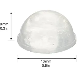 Wagner Topffüße Set Selbstklebend Transparent Ø 16 mm
