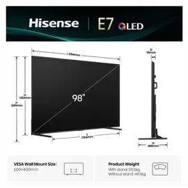 Hisense 98E7Q 98 Zoll QLED 4K Smart TV