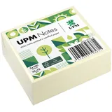 UPM Notes Haftnotizen doppelte Haftung gelb, 3 Blöcke