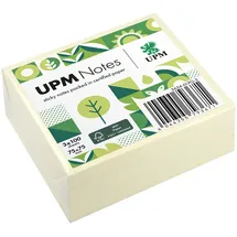 UPM Notes Haftnotizen doppelte Haftung gelb, 3 Blöcke