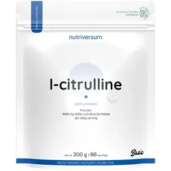 Nutriversum L-Citrullin (200 g, Geschmacksneutral)