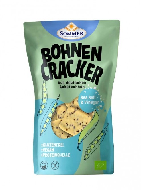Sommer Bohnen Cracker Salt & Vinegar bio