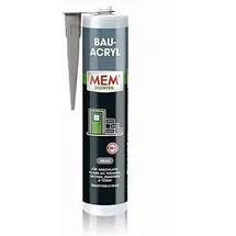 mem Bau-Acryl Dichtungsmasse für Risse und Anschlussfugen lösemittelfrei 300 ml grau