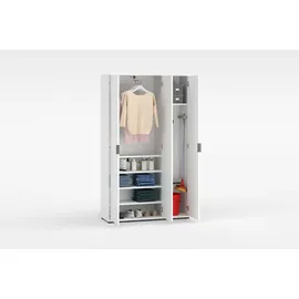 Home Affaire JOLLY Stauraumschrank 107 x 36 x 178 cm Weiß