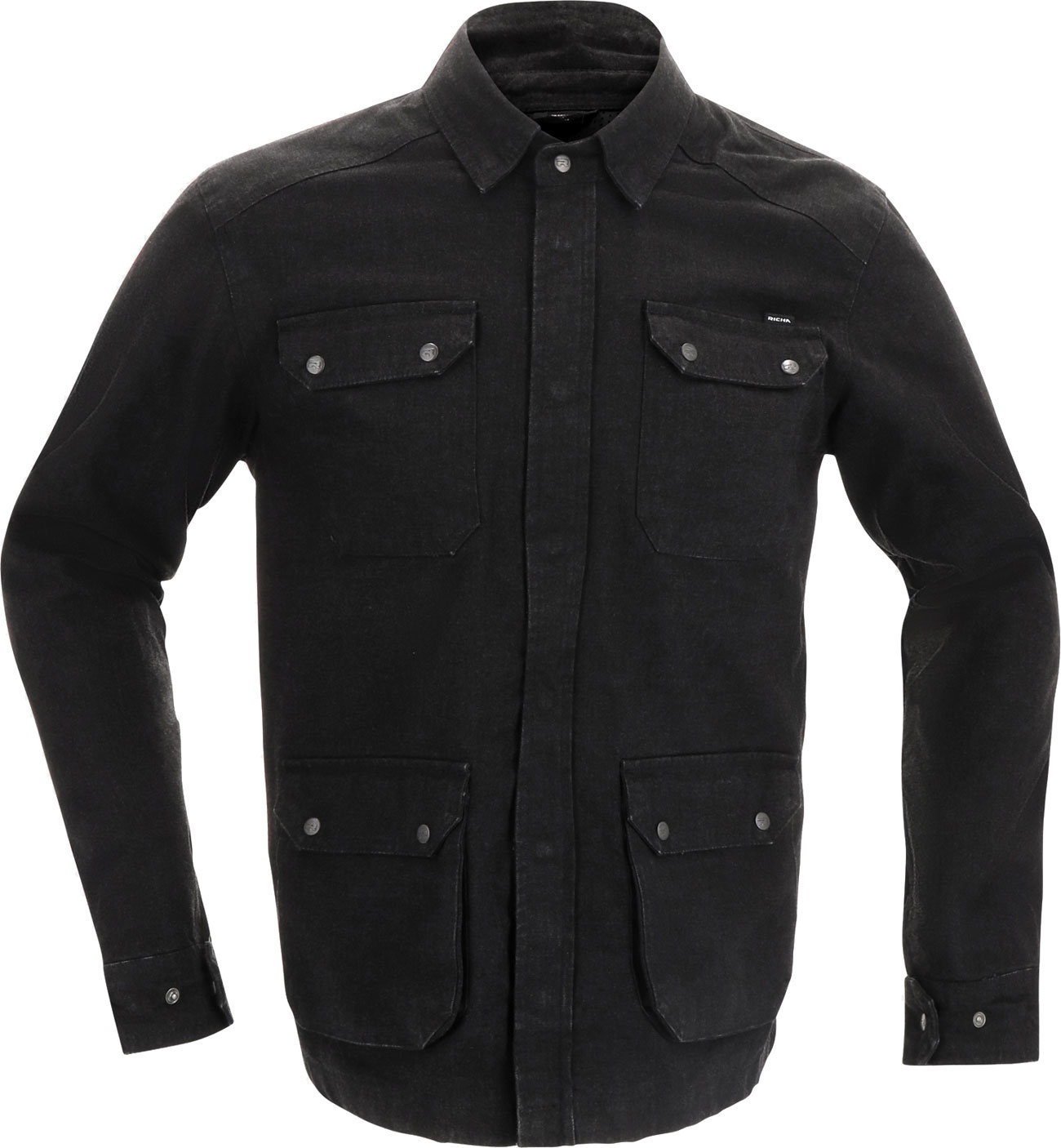 Richa London, veste/shirt en textile - Noir - XXL